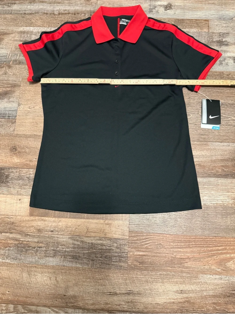 Nike sporty button